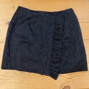 Leona formal mini wrap skirt